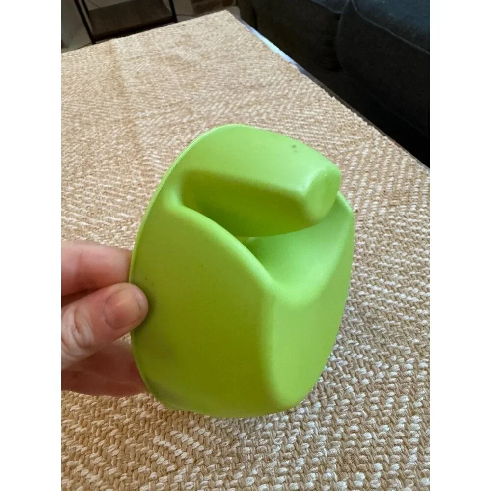 Set of 2 Divided Plastic Snack Bowls